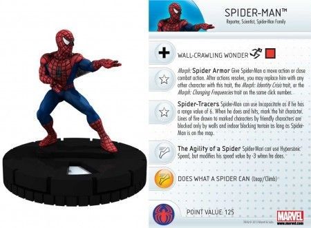 Spider Man 024 Amazing Spider Man Marvel Heroclix Spider Man 024 Amazing Spider Man Marvel Heroclix