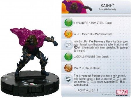 Kaine 036 Amazing Spider Man Marvel Heroclix Kaine 036 Amazing Spider Man Marvel Heroclix