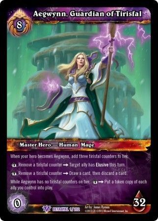 Aegwynn Guardian of Tirisfal 1 202 Epic Rare Aegwynn Guardian of Tirisfal 1 202 Epic Rare