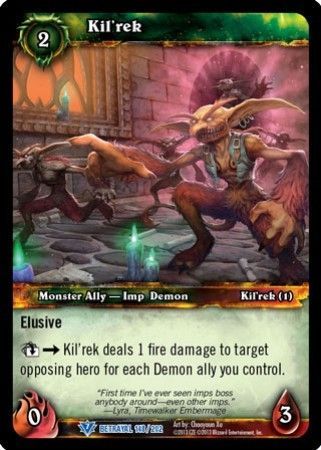 Kil rek 148 202 Rare WoW Betrayal of the Guardian Kil rek 148 202 Rare WoW Betrayal of the Guardian