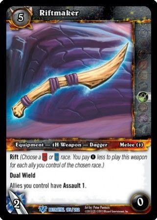 Riftmaker 185 202 Rare WoW Betrayal of the Guardian Riftmaker 185 202 Rare WoW Betrayal of the Guardian