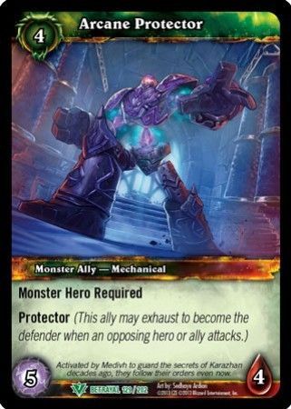 Arcane Protector 129 202 Uncommon WoW Betrayal of the Guardian Arcane Protector 129 202 Uncommon WoW Betrayal of the Guardian