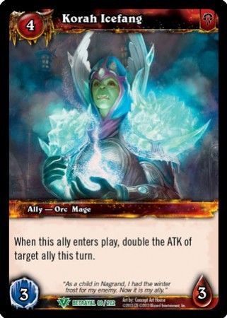 Korah Icefang 96 202 Uncommon Korah Icefang 96 202 Uncommon