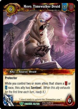 Moro Timewalker Druid 119 202 Uncommon Moro Timewalker Druid 119 202 Uncommon