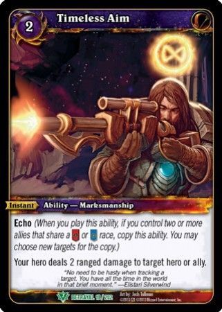 Timeless Aim 18 202 Uncommon WoW Betrayal of the Guardian Timeless Aim 18 202 Uncommon WoW Betrayal of the Guardian