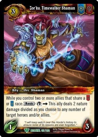 Zor ka Timewalker Shaman 127 202 Uncommon Zor ka Timewalker Shaman 127 202 Uncommon
