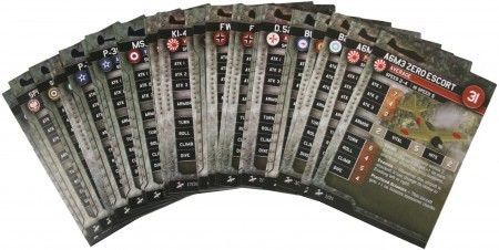 Bandits High Stat Cards Complete Set of 31 Axis Allies Bandits High Stat Cards Complete Set of 31 Axis Allies