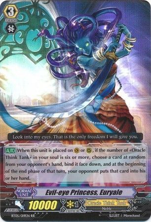 Evil eye Princess Euryale BT05 019EN Double Rare RR Evil eye Princess Euryale BT05 019EN Double Rare RR