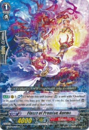 Flame of Promise Aermo BT05 039EN Rare R Flame of Promise Aermo BT05 039EN Rare R