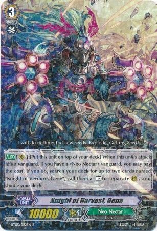 Knight of Harvest Gene BT05 022EN Rare R Vol 5 Awakening of Twin Blades Singles Knight of Harvest Gene BT05 022EN Rare R Vol 5 Awakening of Twin Blades Singles
