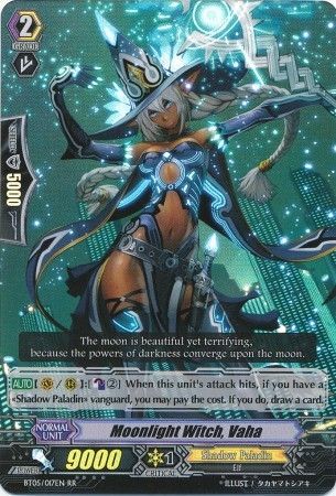 Moonlight Witch Vaha BT05 017EN Double Rare RR Moonlight Witch Vaha BT05 017EN Double Rare RR