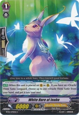 White Hare of Inaba BT05 070 Common C White Hare of Inaba BT05 070 Common C