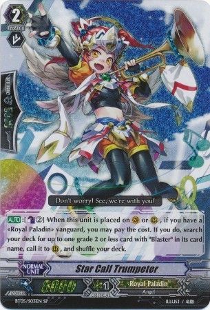 Star Call Trumpeter BT05 S03EN Special Parallel SP Star Call Trumpeter BT05 S03EN Special Parallel SP
