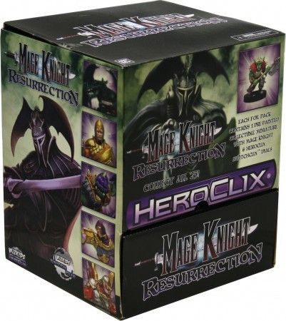 Mage Knight Resurrection Gravity Feed Display Box of 24 Packs Heroclix Heroclix Sealed Product Mage Knight Resurrection Gravity Feed Display Box of 24 Packs Heroclix Heroclix Sealed Product