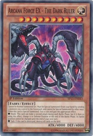 Arcana Force EX The Dark Ruler SP13 EN043 Common 1st Edition Arcana Force EX The Dark Ruler SP13 EN043 Common 1st Edition