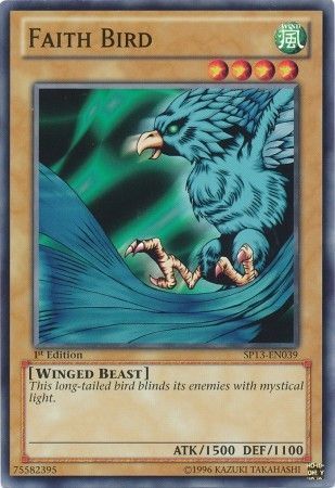 FAITH BIRD SP13-EN039 1st EDITION 2013 SERIES COMMON YTCG