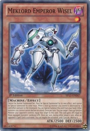 MEKLORD EMPEROR WISEL SP13-EN047 1st EDITION 2013 SERIES COMMON YTCG