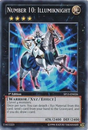 Number 10 Illumiknight SP13 EN026 Common 1st Edition Star Pack 2013 1st Edition Singles Number 10 Illumiknight SP13 EN026 Common 1st Edition Star Pack 2013 1st Edition Singles