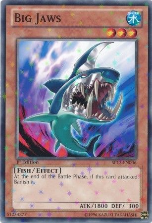 BIG JAWS SP13-EN006 1st EDITION 2013 SERIES STARFOIL RARE YTCG