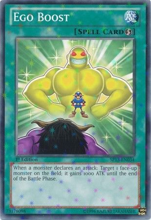 EGO BOOST SP13-EN034 1st EDITION 2013 SERIES STARFOIL RARE YTCG
