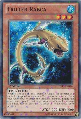 FRILLER RABCA SP13-EN010 1st EDITION 2013 SERIES STARFOIL RARE YTCG