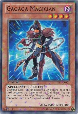 Gagaga Magician SP13 EN002 Starfoil Rare 1st Edition Gagaga Magician SP13 EN002 Starfoil Rare 1st Edition