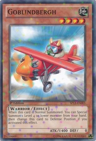 Goblindbergh SP13 EN005 Starfoil Rare 1st Edition Goblindbergh SP13 EN005 Starfoil Rare 1st Edition