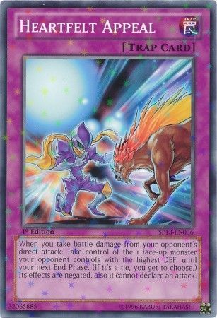 Heartfelt Appeal SP13 EN036 Starfoil Rare 1st Edition Star Pack 2013 1st Edition Starfoil Singles Heartfelt Appeal SP13 EN036 Starfoil Rare 1st Edition Star Pack 2013 1st Edition Starfoil Singles