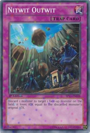 Nitwit Outwit SP13 EN038 Starfoil Rare 1st Edition Nitwit Outwit SP13 EN038 Starfoil Rare 1st Edition