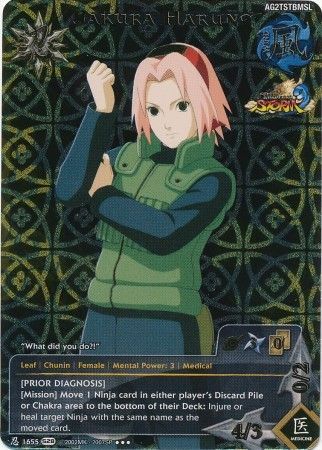 Sakura Haruno Prior Diagnosis 1655 Super Rare Naruto Ultimate Ninja Storm 3 Sakura Haruno Prior Diagnosis 1655 Super Rare Naruto Ultimate Ninja Storm 3