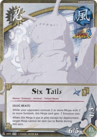 Six Tails Slug Beast 1657 Rare Naruto Ultimate Ninja Storm 3 Six Tails Slug Beast 1657 Rare Naruto Ultimate Ninja Storm 3