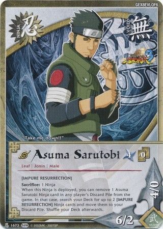 Asuma Sarutobi Impure Resurrection 1673 Common Naruto Ultimate Ninja Storm 3 Asuma Sarutobi Impure Resurrection 1673 Common Naruto Ultimate Ninja Storm 3