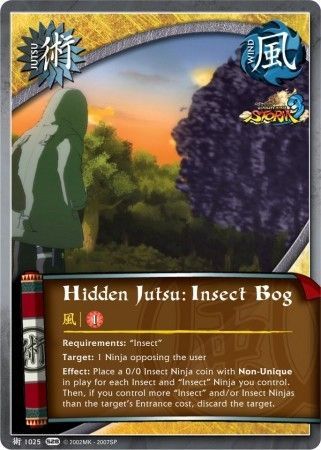 Hidden Jutsu Insect Bog 1025 Common Naruto Ultimate Ninja Storm 3 Hidden Jutsu Insect Bog 1025 Common Naruto Ultimate Ninja Storm 3