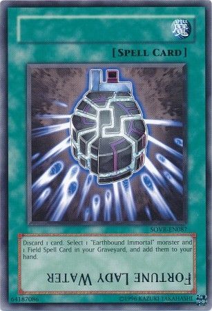 Earthbound Revival SOVR EN087 Rare Misnamed Fortune Lady Water Yu Gi Oh Misprints Earthbound Revival SOVR EN087 Rare Misnamed Fortune Lady Water Yu Gi Oh Misprints