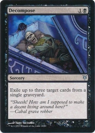 Decompose Duel Decks Sorin vs Tibalt Singles Decompose Duel Decks Sorin vs Tibalt Singles