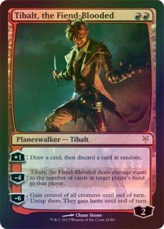 Tibalt the Fiend Blooded Foil Tibalt the Fiend Blooded Foil