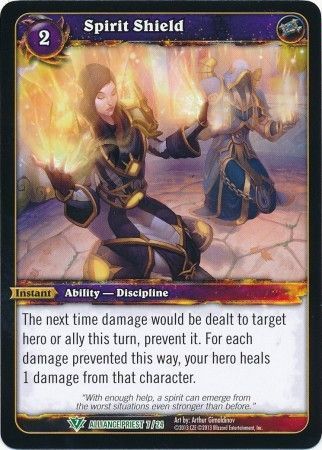 Spirit Shield Alliance Priest 7 24 Uncommon Spirit Shield Alliance Priest 7 24 Uncommon