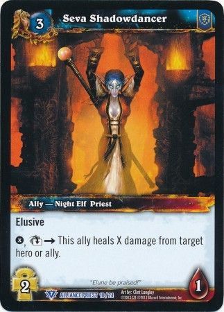 Seva Shadowdancer Alliance Priest 18 24 Rare Seva Shadowdancer Alliance Priest 18 24 Rare
