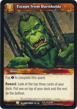 Escape from Durnholde Alliance Priest 22 24 Common Escape from Durnholde Alliance Priest 22 24 Common