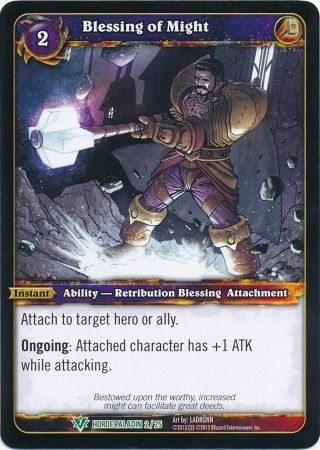Blessing of Might Horde Paladin 2 25 Uncommon Blessing of Might Horde Paladin 2 25 Uncommon