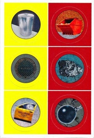 Heroclix Sheet of 6 Object Tokens Heroclix Accessories Heroclix Sheet of 6 Object Tokens Heroclix Accessories