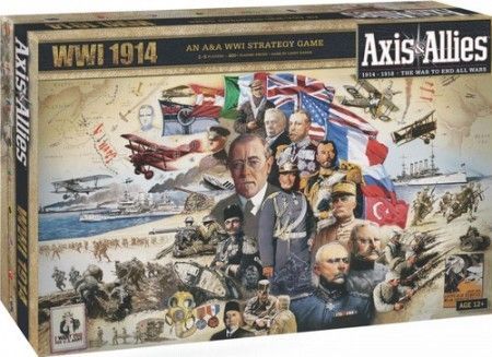 Axis & Allies: WWI 1914 board game (Avalon Hill) WOCA1923