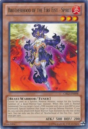 Brotherhood of the Fire Fist Spirit CBLZ EN098 Rare Unlimited Cosmo Blazer Unlimited Singles Brotherhood of the Fire Fist Spirit CBLZ EN098 Rare Unlimited Cosmo Blazer Unlimited Singles