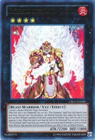 Brotherhood of the Fire Fist Tiger King CBLZ EN048 Ultra Rare Unlimited Cosmo Blazer Unlimited Singles Brotherhood of the Fire Fist Tiger King CBLZ EN048 Ultra Rare Unlimited Cosmo Blazer Unlimited Singles
