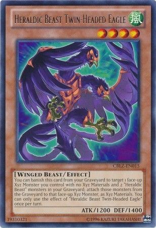 Heraldic Beast Twin Headed Eagle CBLZ EN015 Rare Unlimited Cosmo Blazer Unlimited Singles Heraldic Beast Twin Headed Eagle CBLZ EN015 Rare Unlimited Cosmo Blazer Unlimited Singles