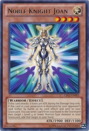 Noble Knight Joan CBLZ EN092 Rare Unlimited Noble Knight Joan CBLZ EN092 Rare Unlimited