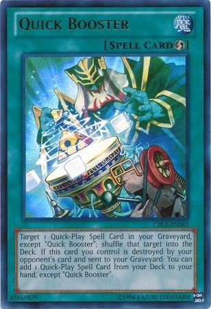 Quick Booster CBLZ EN065 Ultra Rare Unlimited Cosmo Blazer Unlimited Singles Quick Booster CBLZ EN065 Ultra Rare Unlimited Cosmo Blazer Unlimited Singles