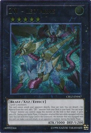 Ultimate Rare ZW Leo Arms CBLZ EN047 Unlimited Ultimate Rare ZW Leo Arms CBLZ EN047 Unlimited