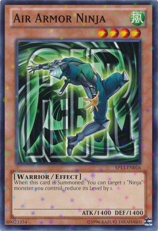 Air Armor Ninja SP13 EN016 Starfoil Rare Unlimited Air Armor Ninja SP13 EN016 Starfoil Rare Unlimited