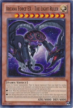Arcana Force EX The Light Ruler SP13 EN044 Common Unlimited Arcana Force EX The Light Ruler SP13 EN044 Common Unlimited
